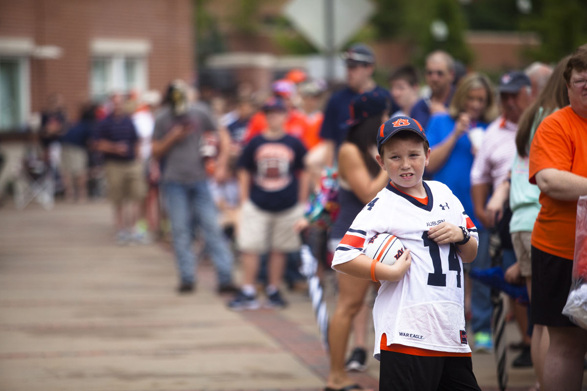 Auburn Fan Day 2014